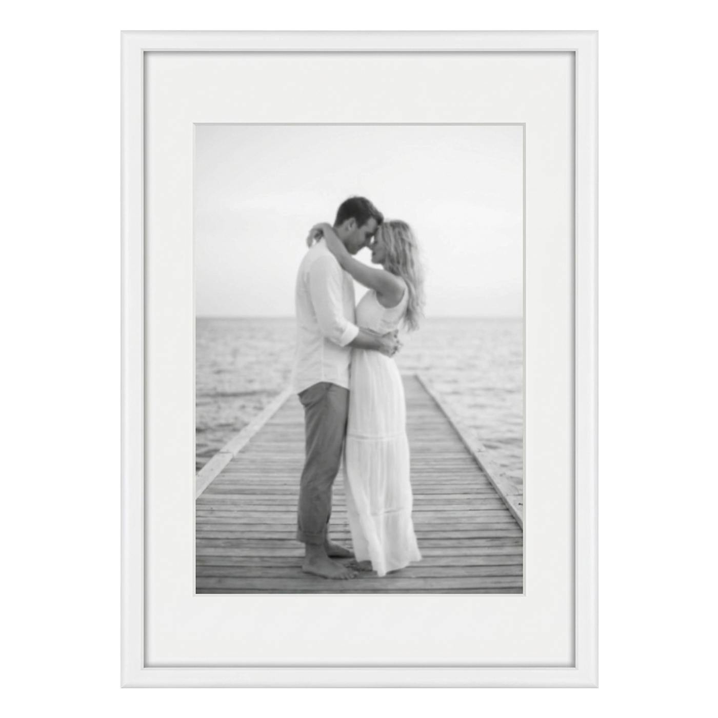 Streamline Matted Picture Frame
