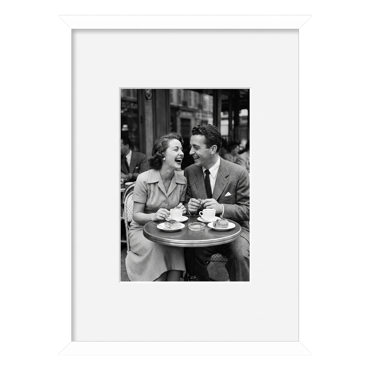 Streamline Matted Picture Frame