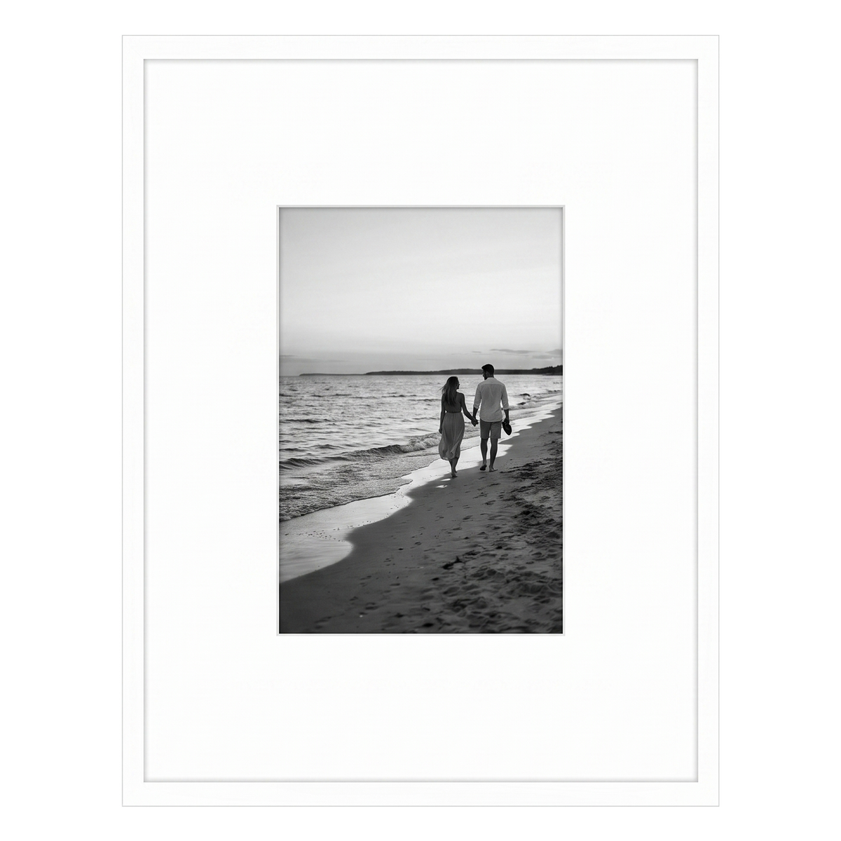 Streamline Matted Picture Frame
