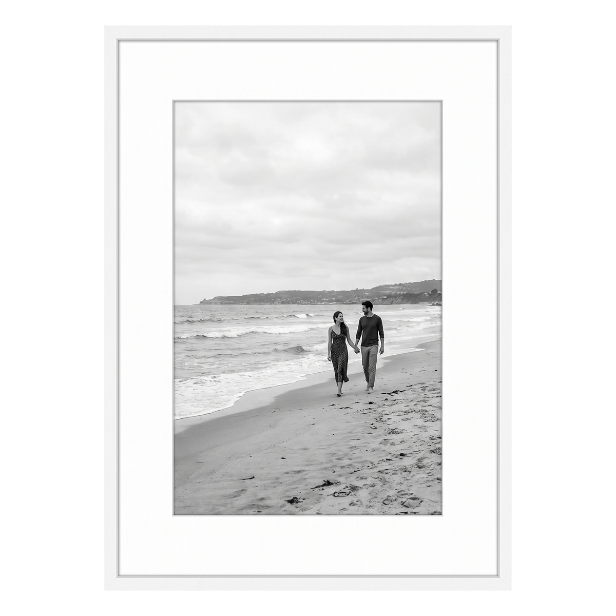 Streamline Matted Picture Frame