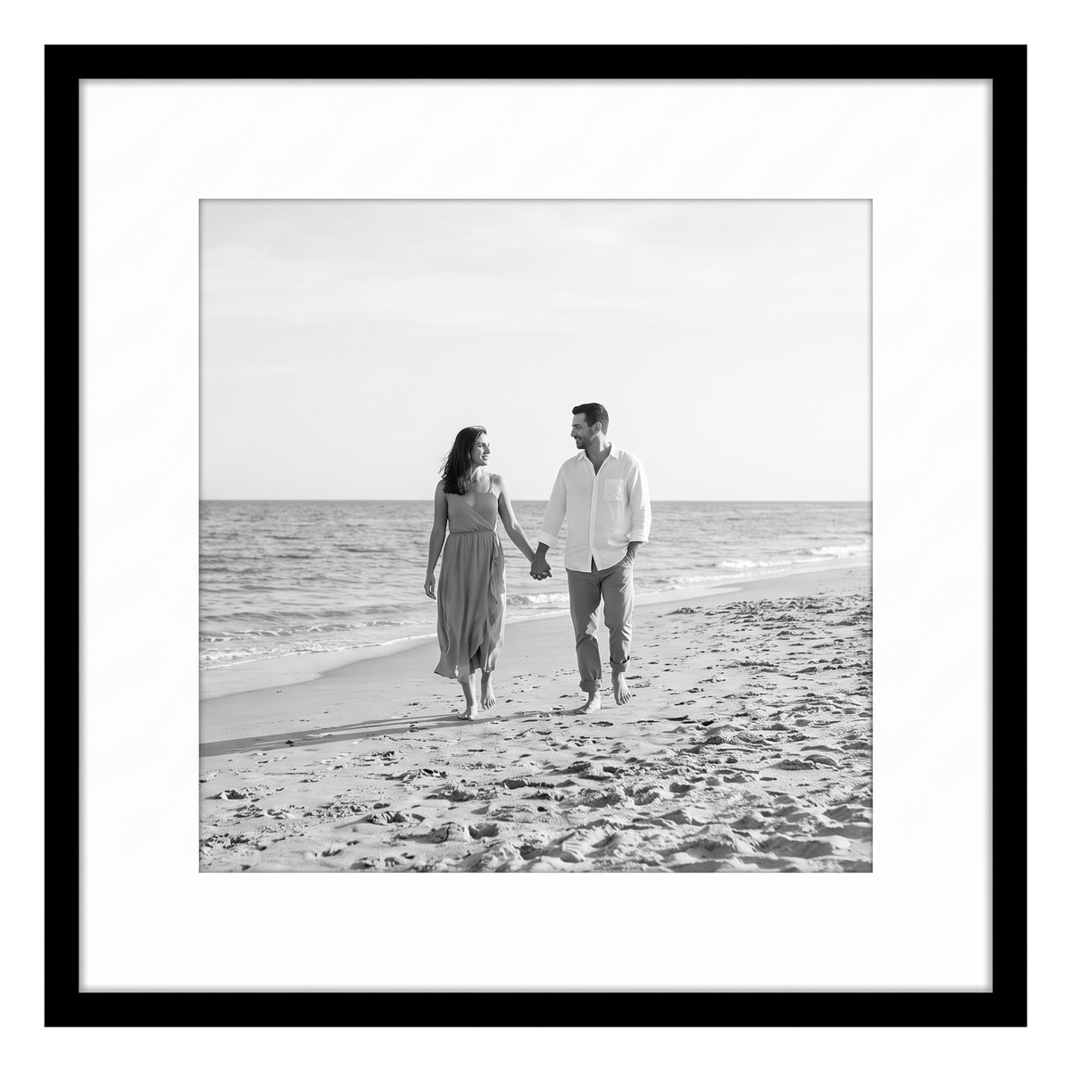 Streamline Matted Picture Frame