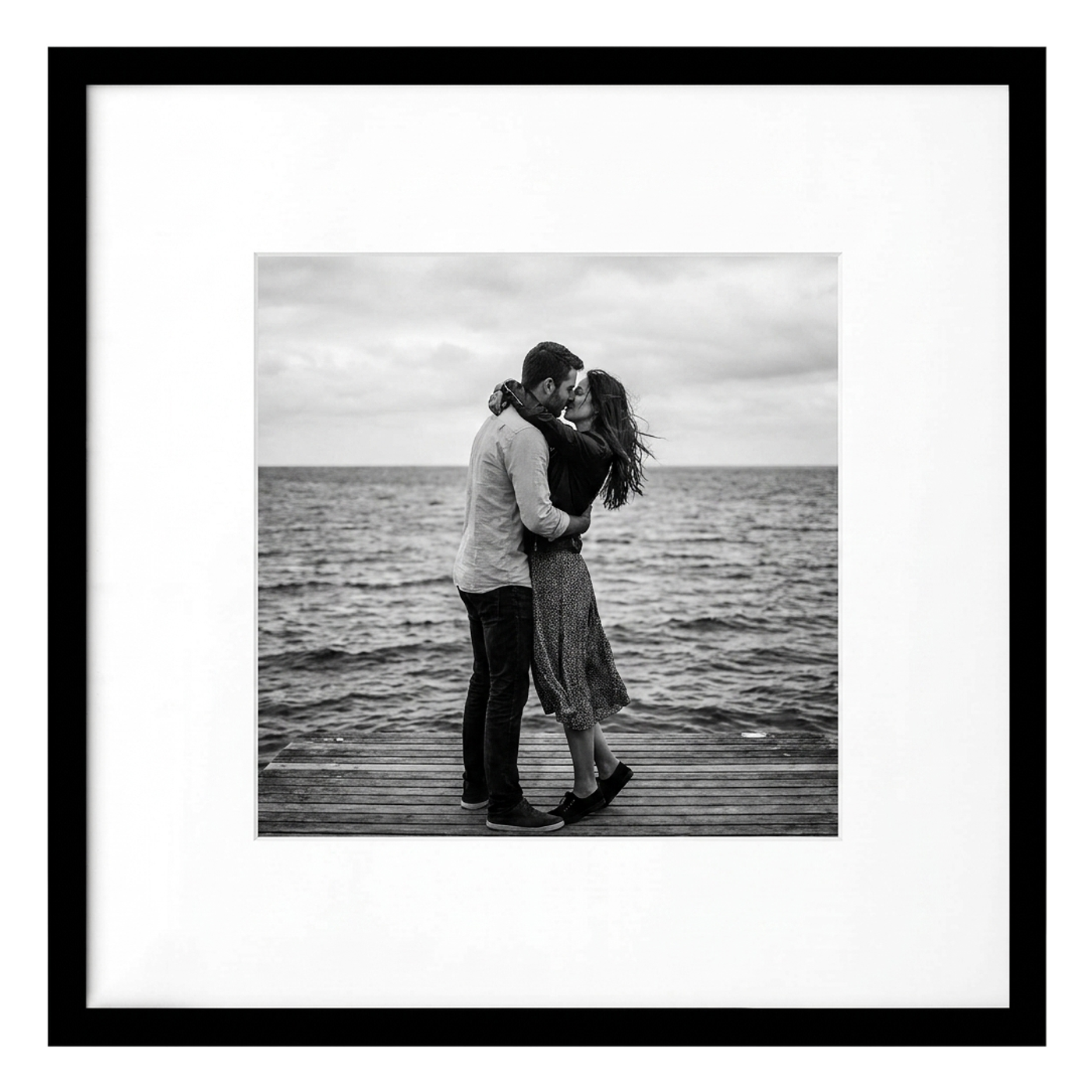 Streamline Matted Picture Frame