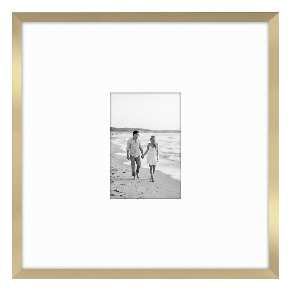 Streamline Matted Picture Frame