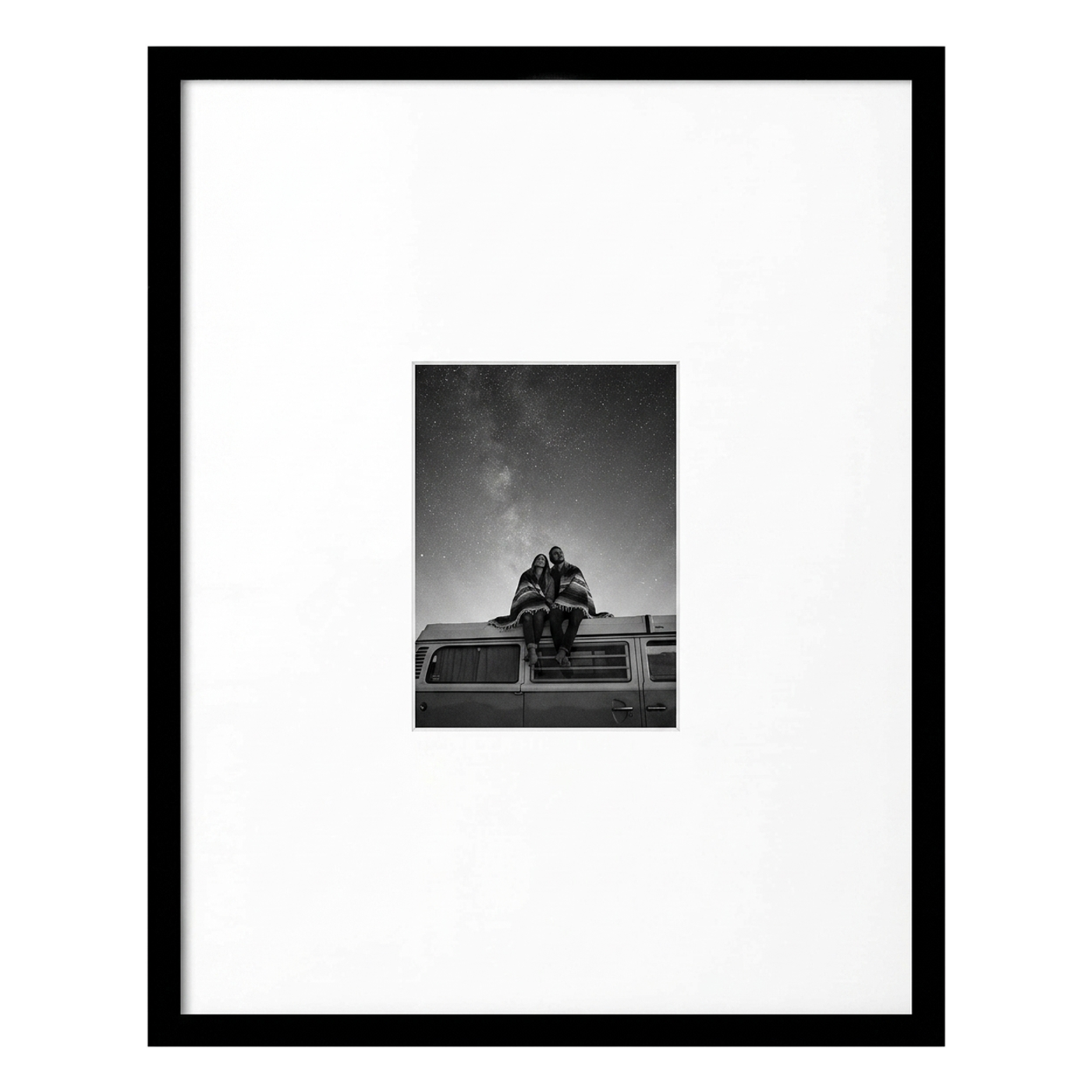 Streamline Matted Picture Frame
