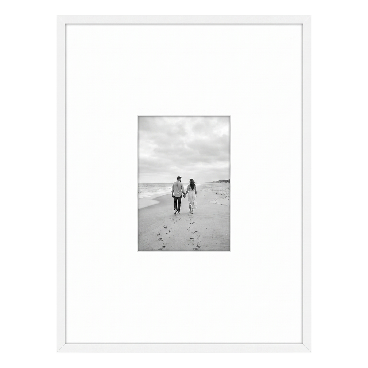 Streamline Matted Picture Frame