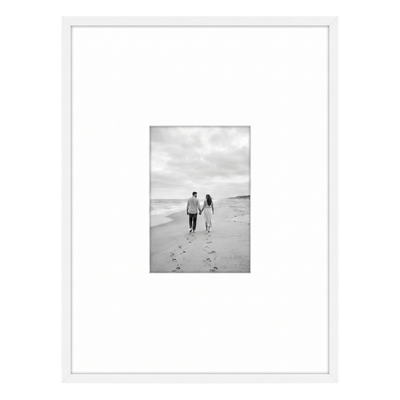 Streamline Matted Picture Frame — 14x18 with 5x7 Mat / White / 1 Pack