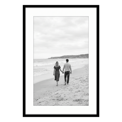 Streamline Matted Picture Frame — 14x20 with 11x17 Mat / Black / 1 Pack