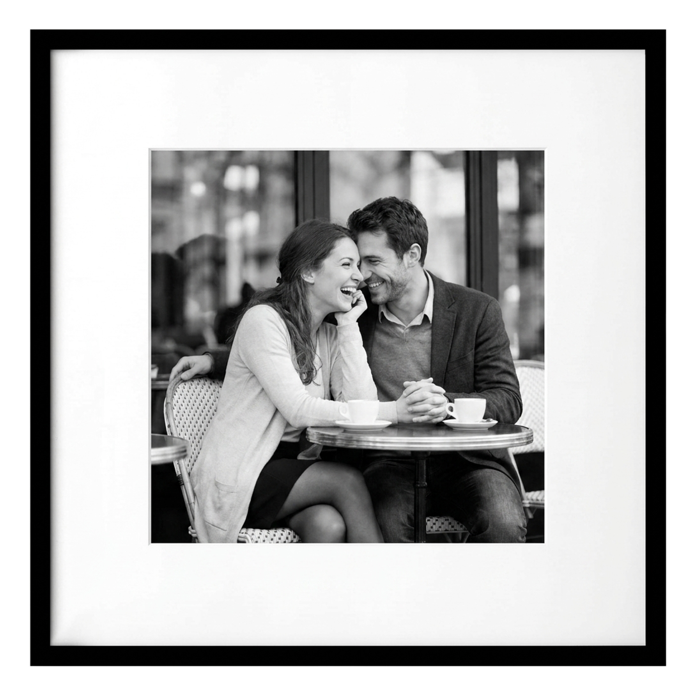 Streamline Matted Picture Frame