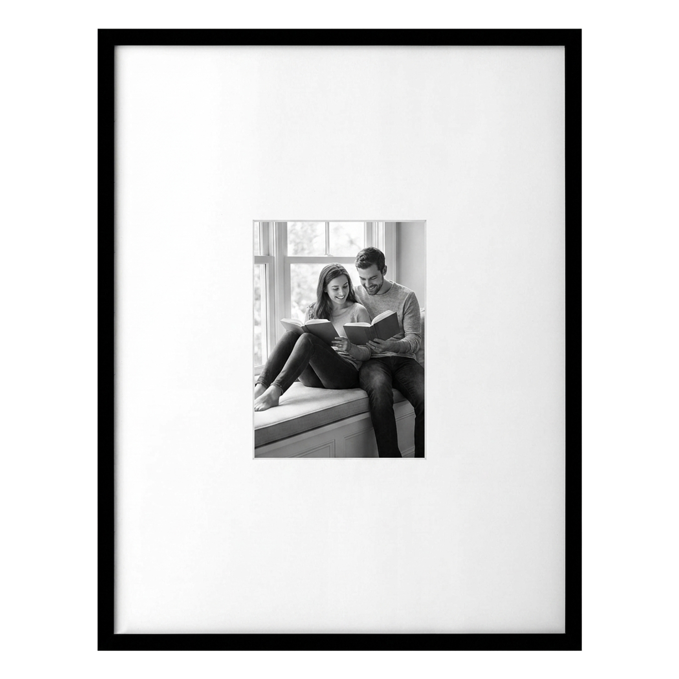 Streamline Matted Picture Frame