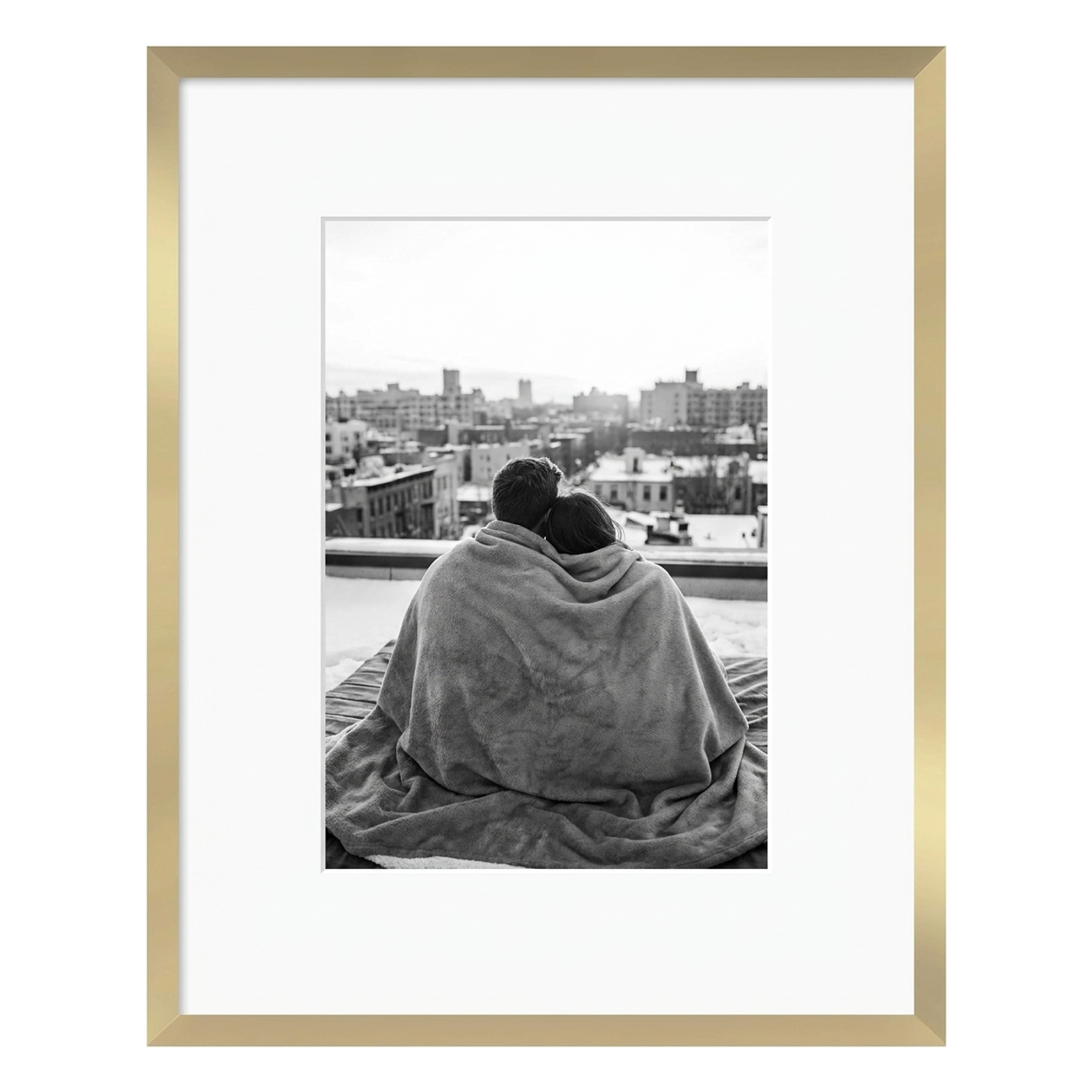 Streamline Matted Picture Frame