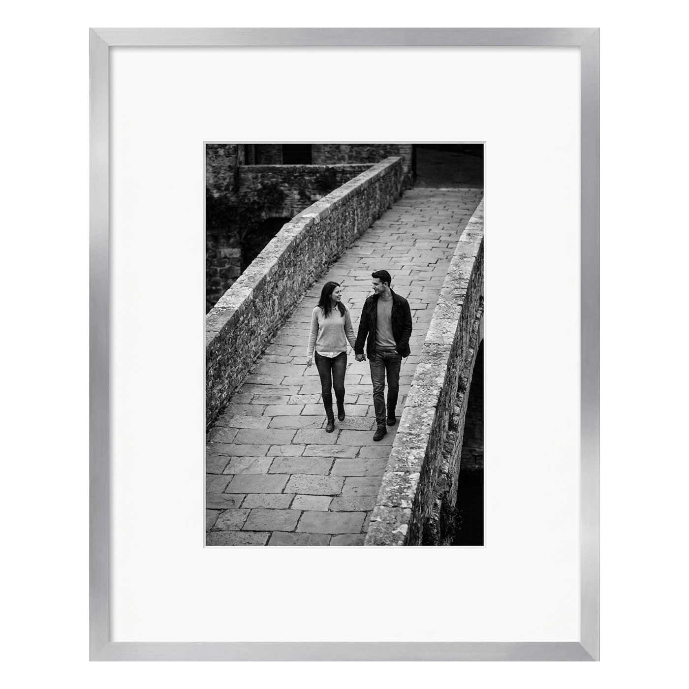 Streamline Matted Picture Frame