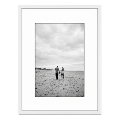 Streamline Matted Picture Frame — 16x20 with 11x14 Mat / White / 1 Pack