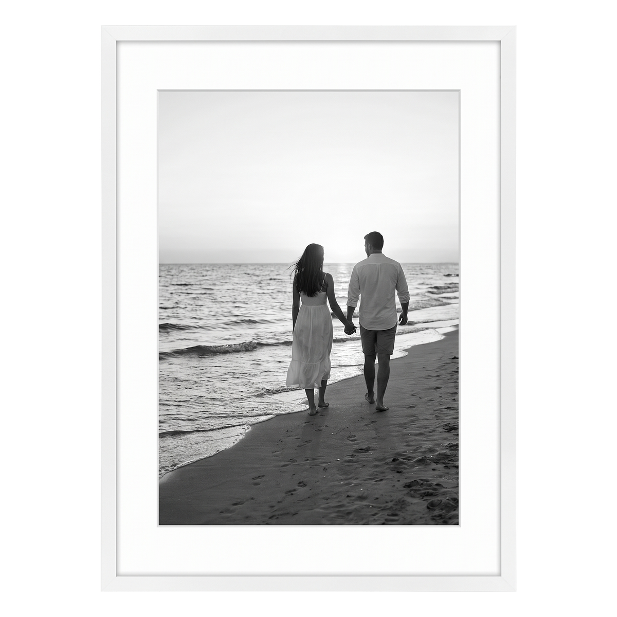 Streamline Matted Picture Frame