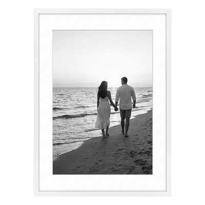 Streamline Matted Picture Frame — 16x22 with 12x18 Mat / White / 1 Pack