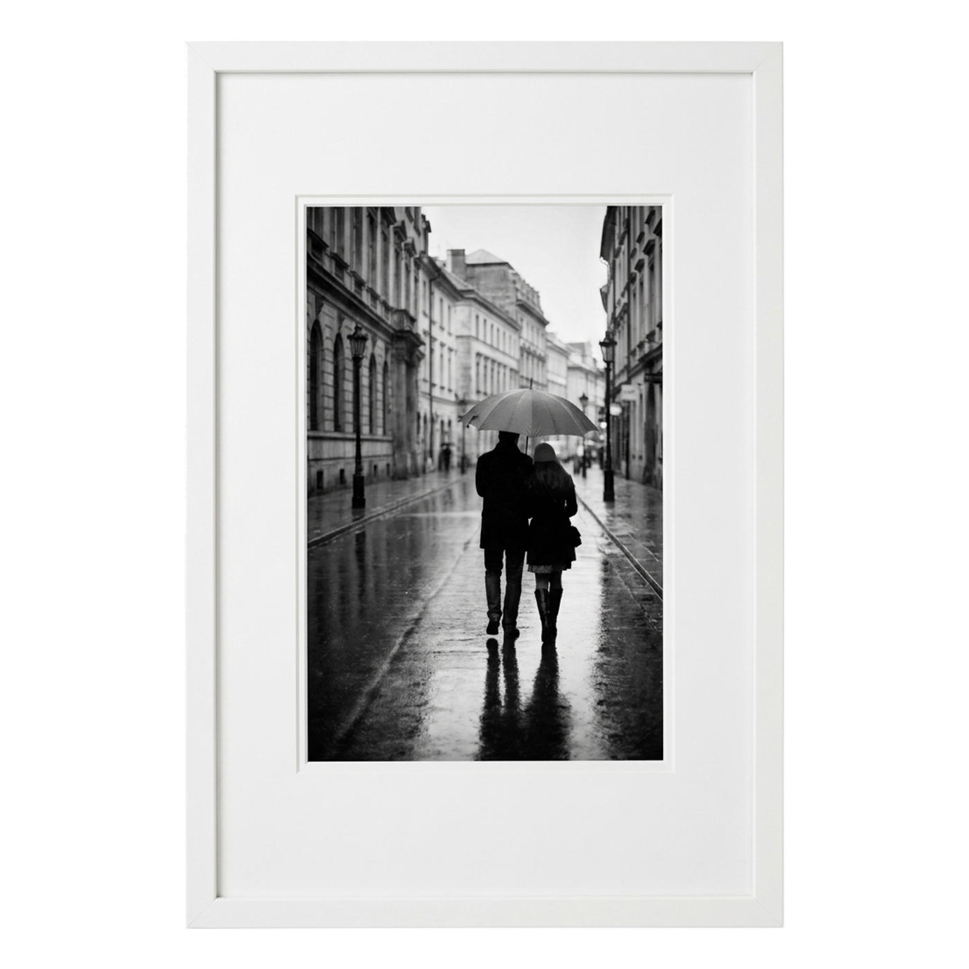 Streamline Matted Picture Frame