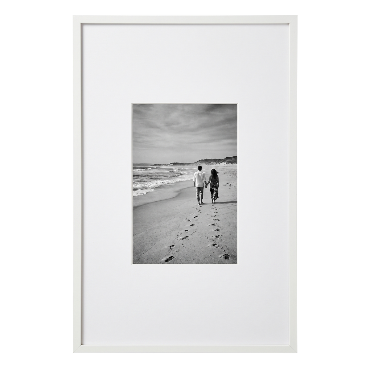 Streamline Matted Picture Frame