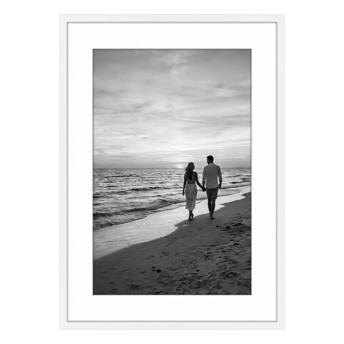 Streamline Matted Picture Frame