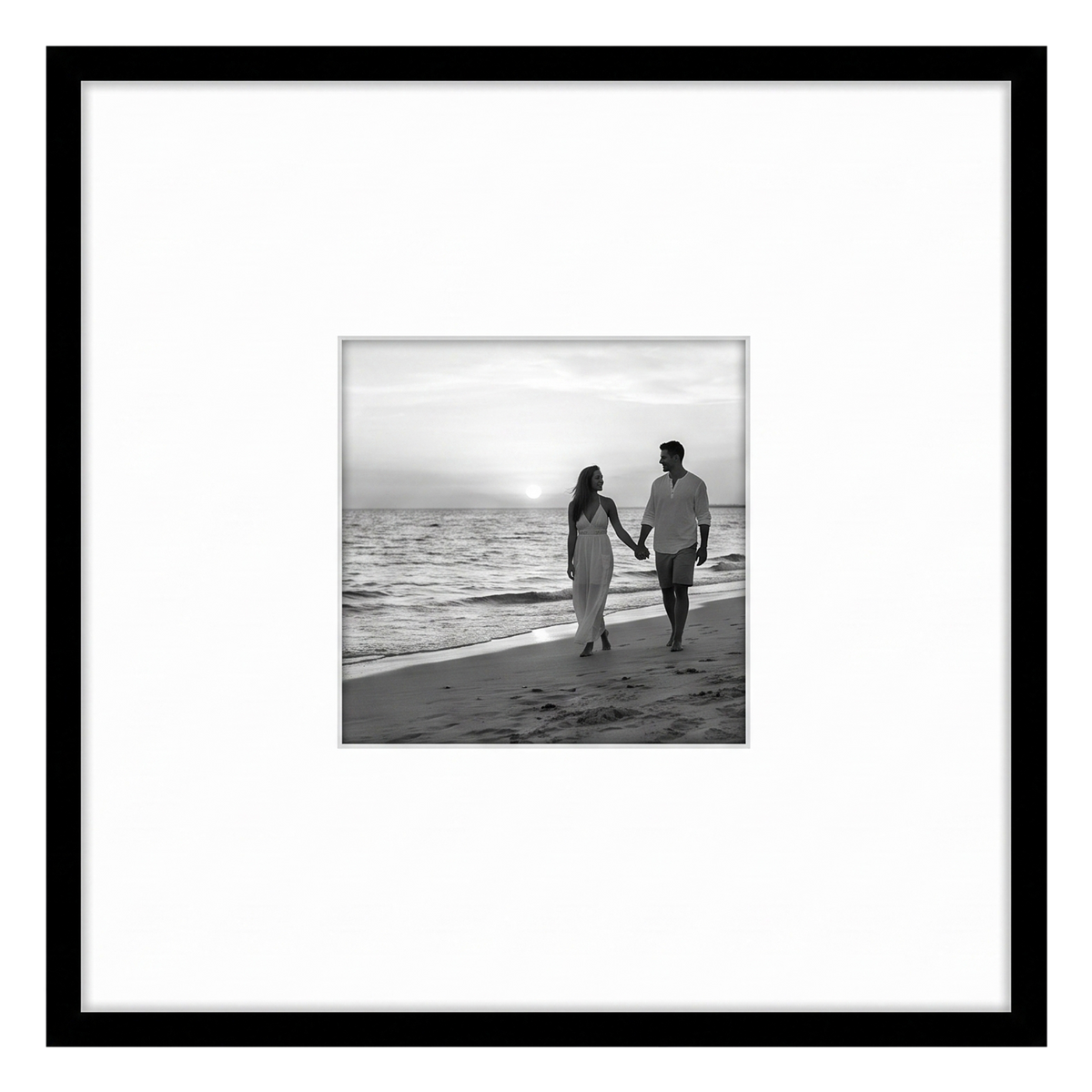 Streamline Matted Picture Frame