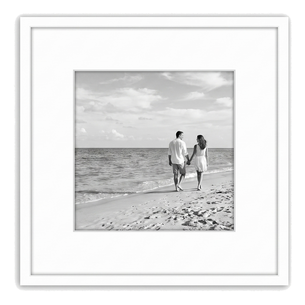 Streamline Matted Picture Frame