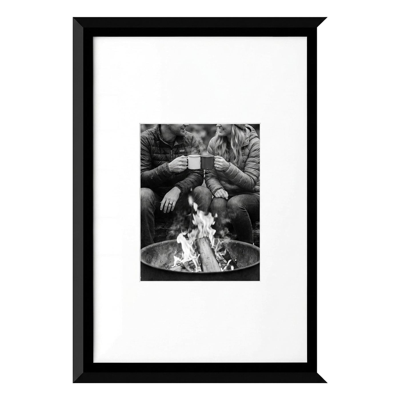 Streamline Matted Picture Frame