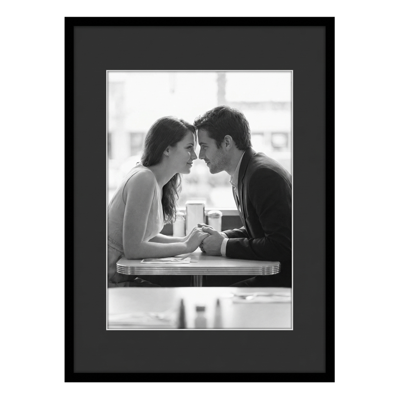 Streamline Matted Picture Frame