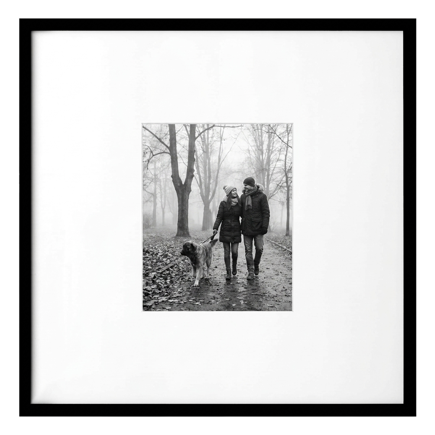 Streamline Matted Picture Frame