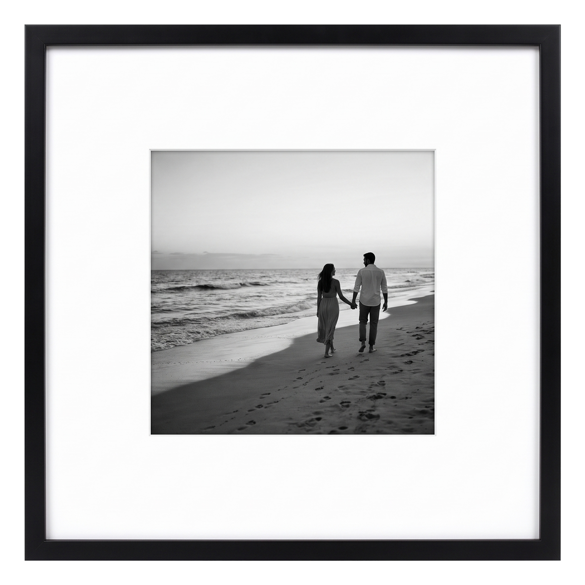 Streamline Matted Picture Frame