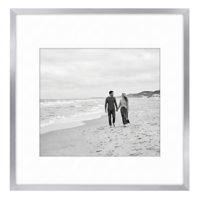 Streamline Matted Picture Frame — 20x20 with 8x10 Mat / Silver / 1 Pack
