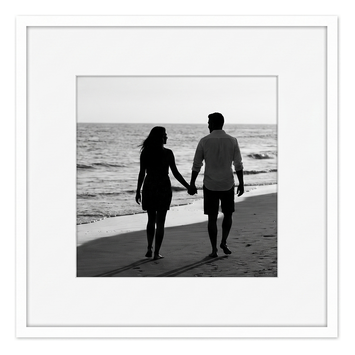 Streamline Matted Picture Frame