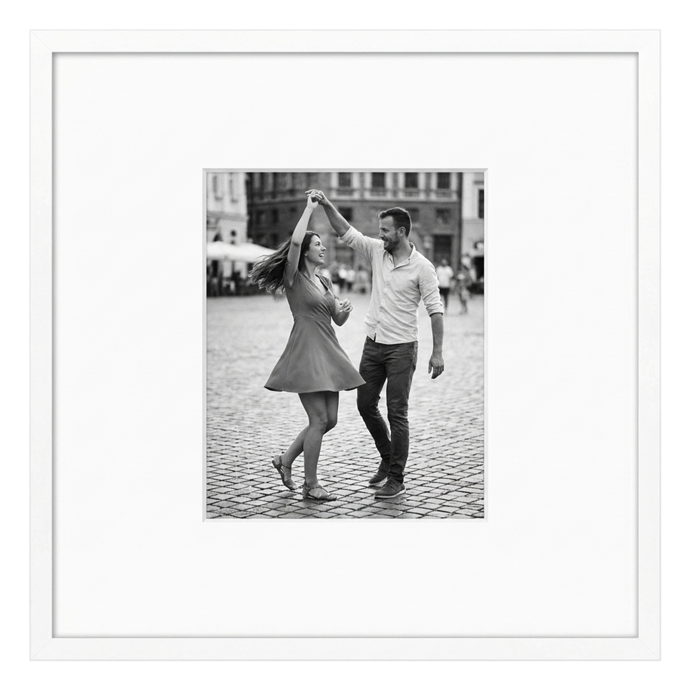 Streamline Matted Picture Frame
