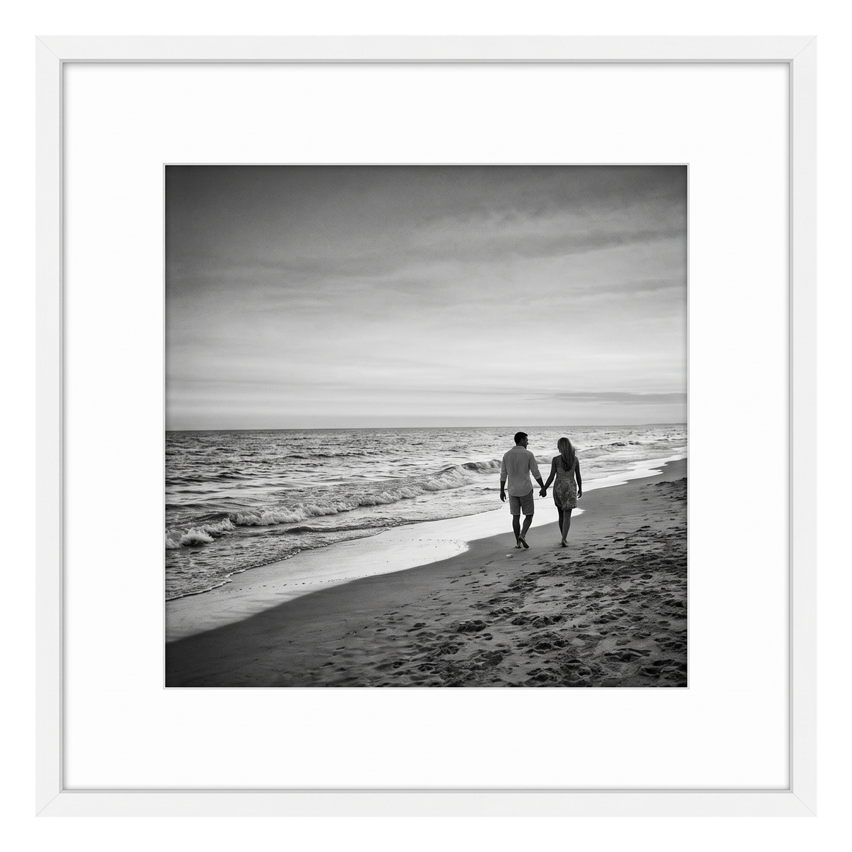 Streamline Matted Picture Frame