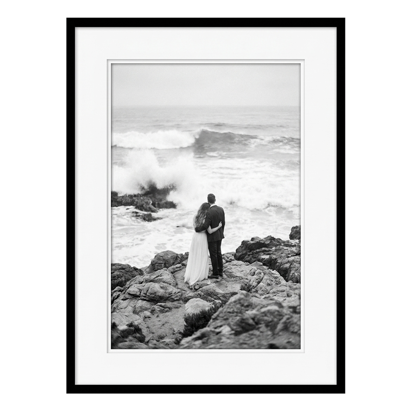 Streamline Matted Picture Frame