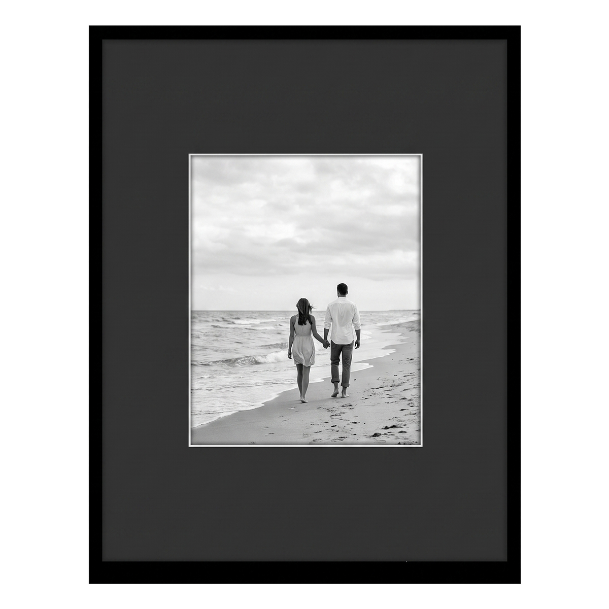 Streamline Matted Picture Frame
