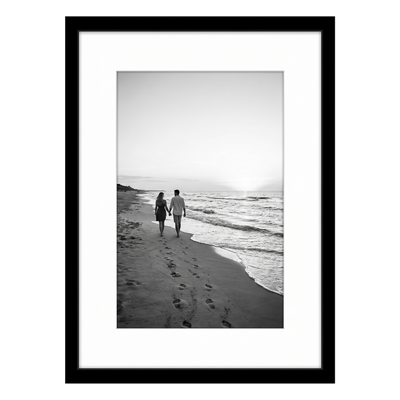 Streamline Matted Picture Frame — 20x26 with 11x14 Mat / Black / 1 Pack