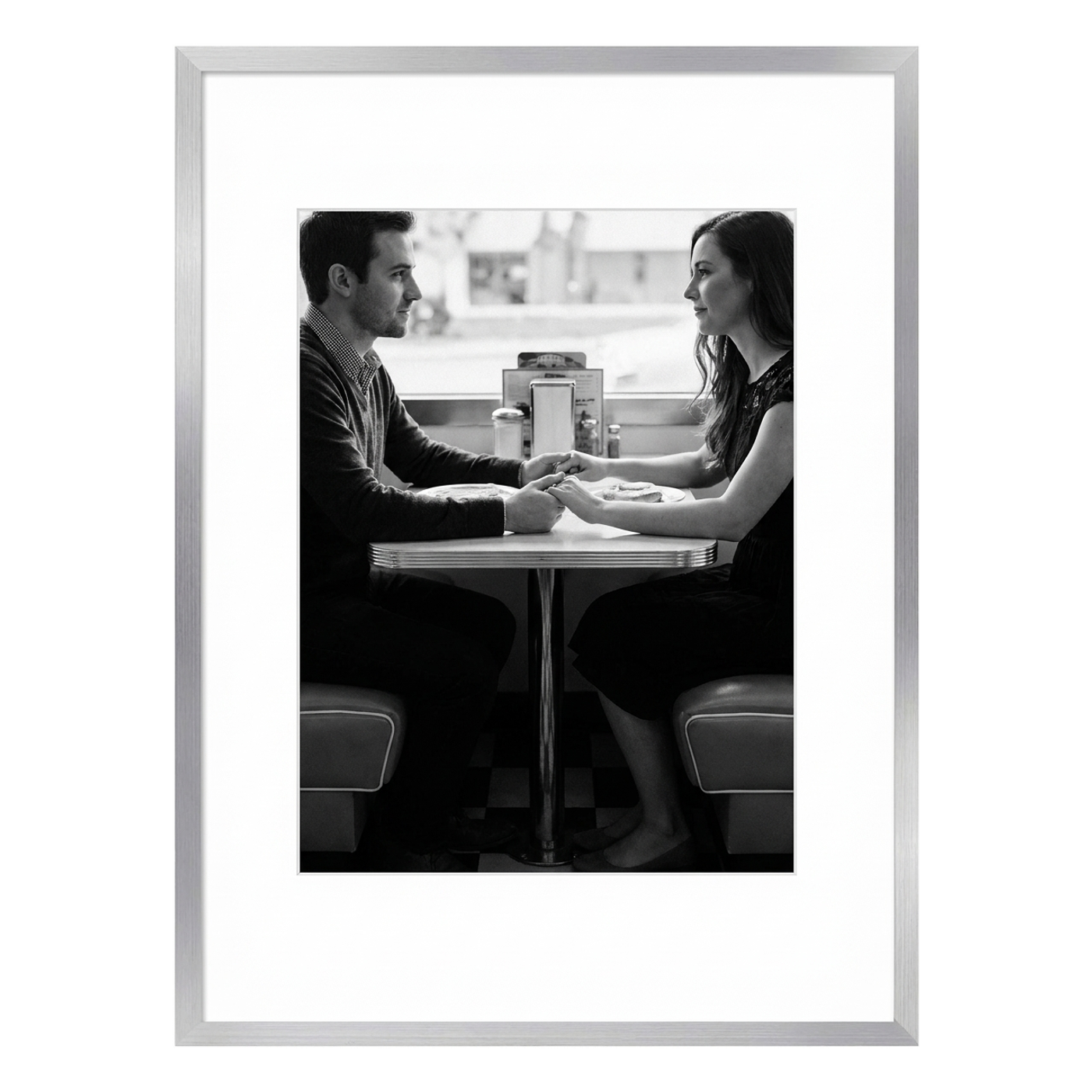 Streamline Matted Picture Frame