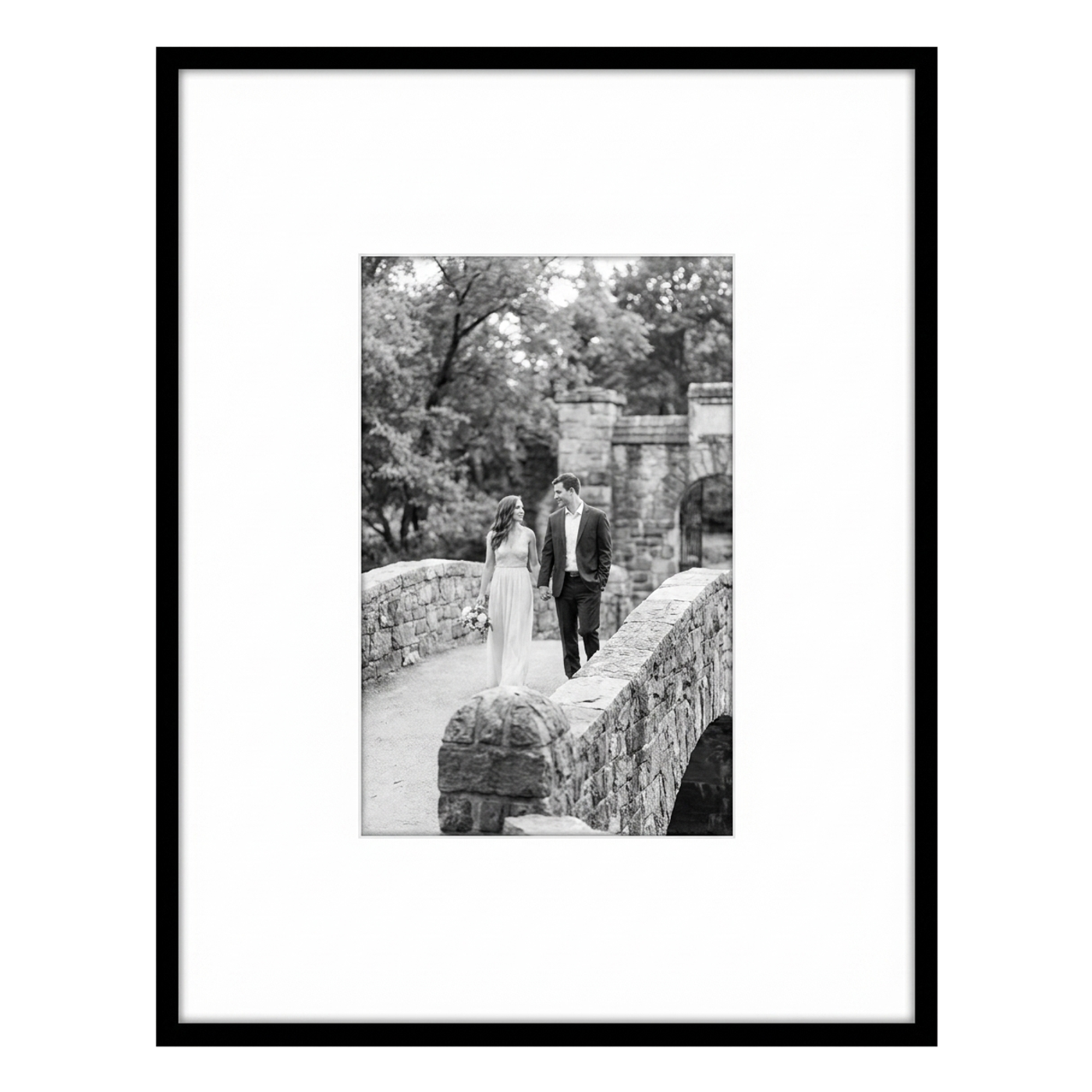 Streamline Matted Picture Frame
