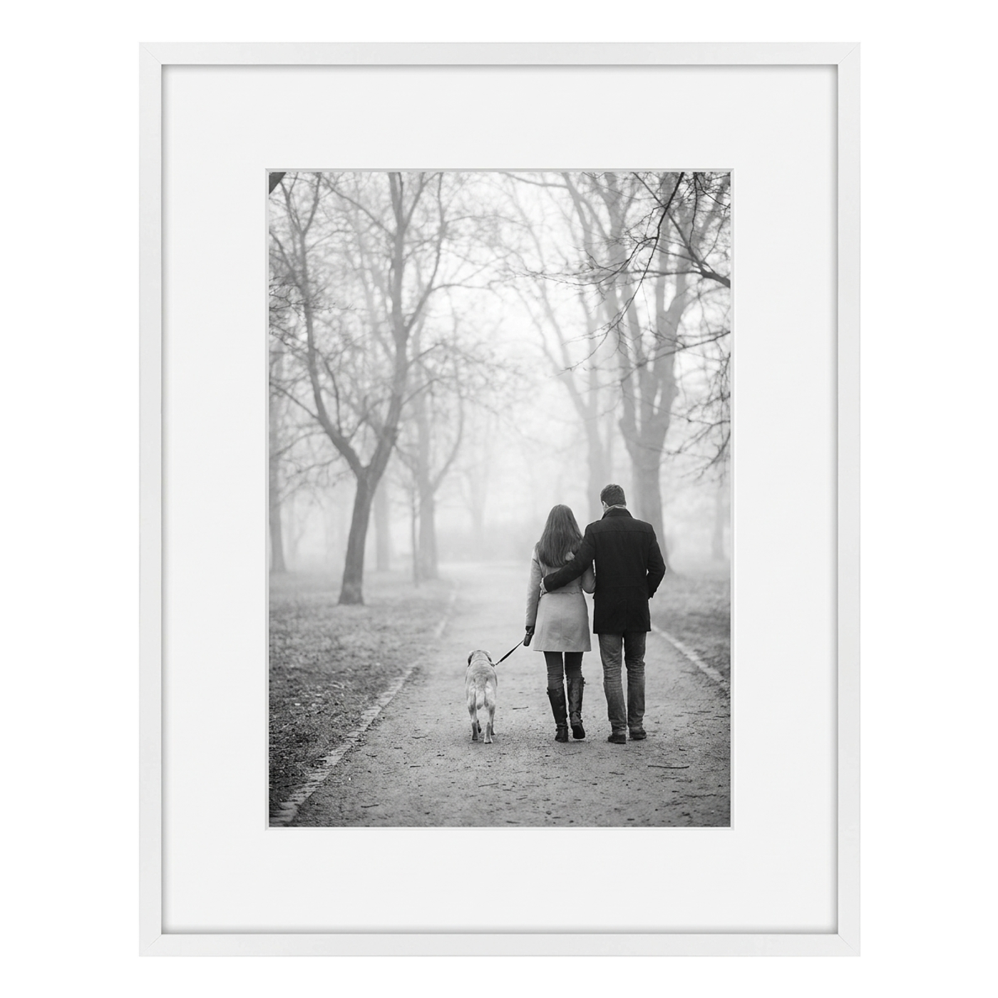 Streamline Matted Picture Frame