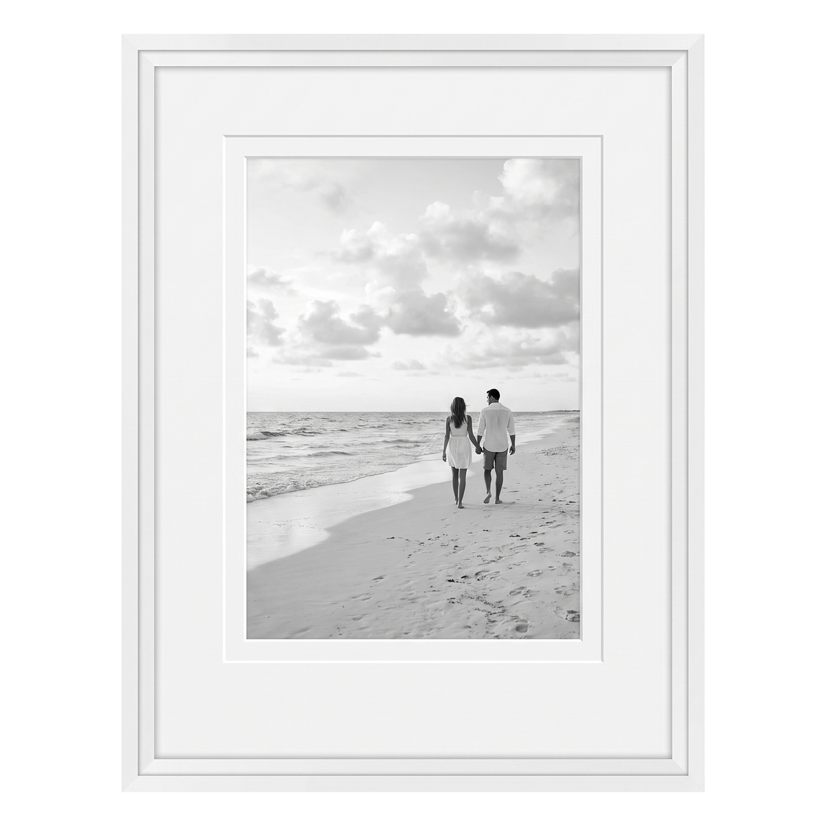 Streamline Matted Picture Frame