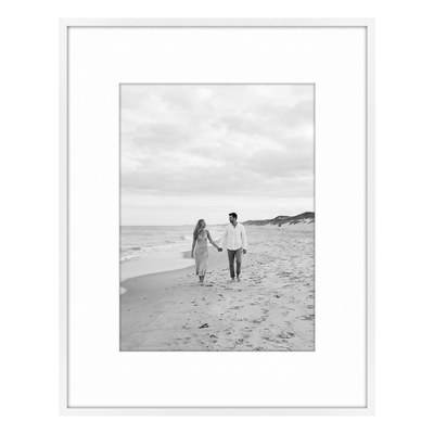 Streamline Matted Picture Frame — 22x28 with 12x16 Mat / White / 1 Pack