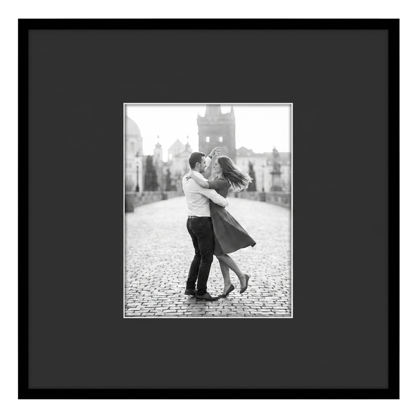 Streamline Matted Picture Frame