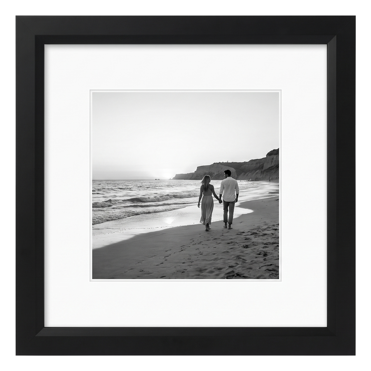 Streamline Matted Picture Frame