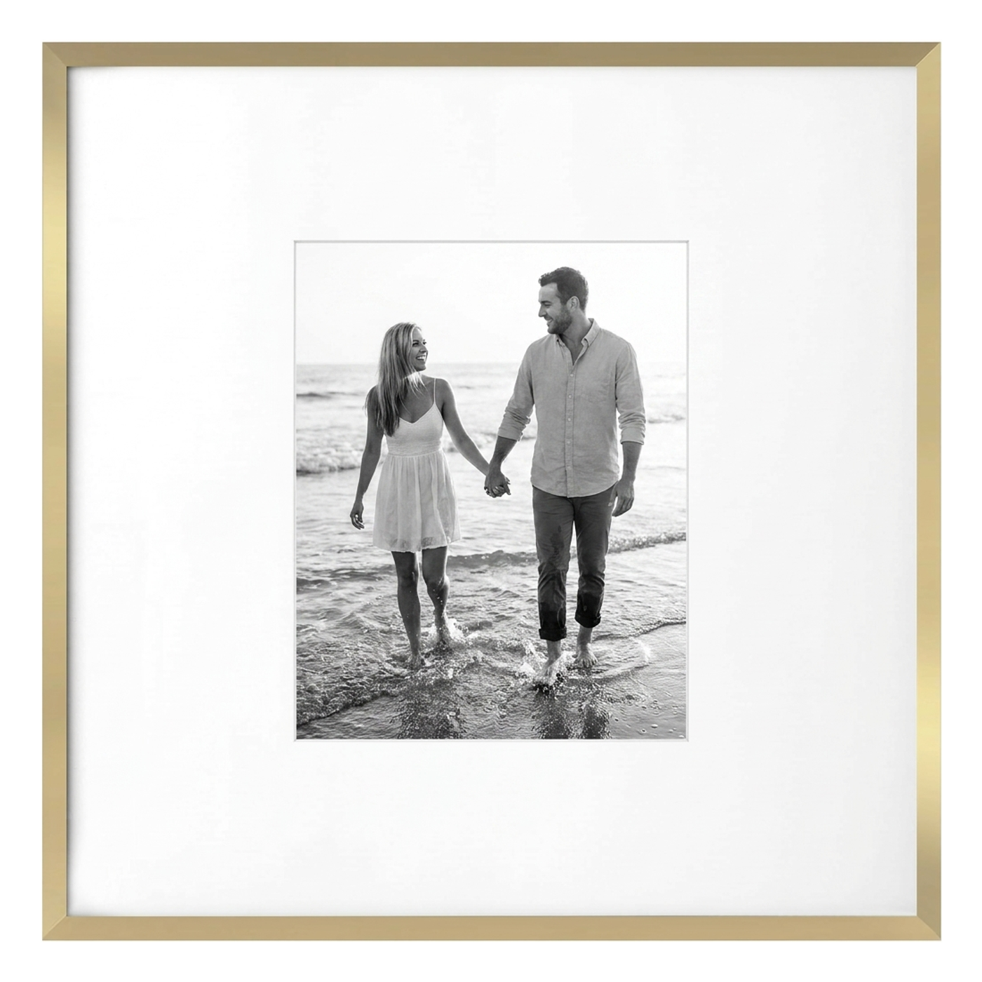 Streamline Matted Picture Frame