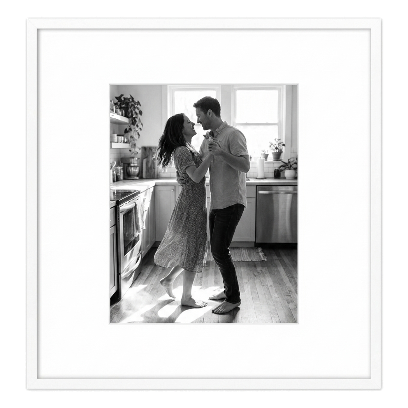 Streamline Matted Picture Frame