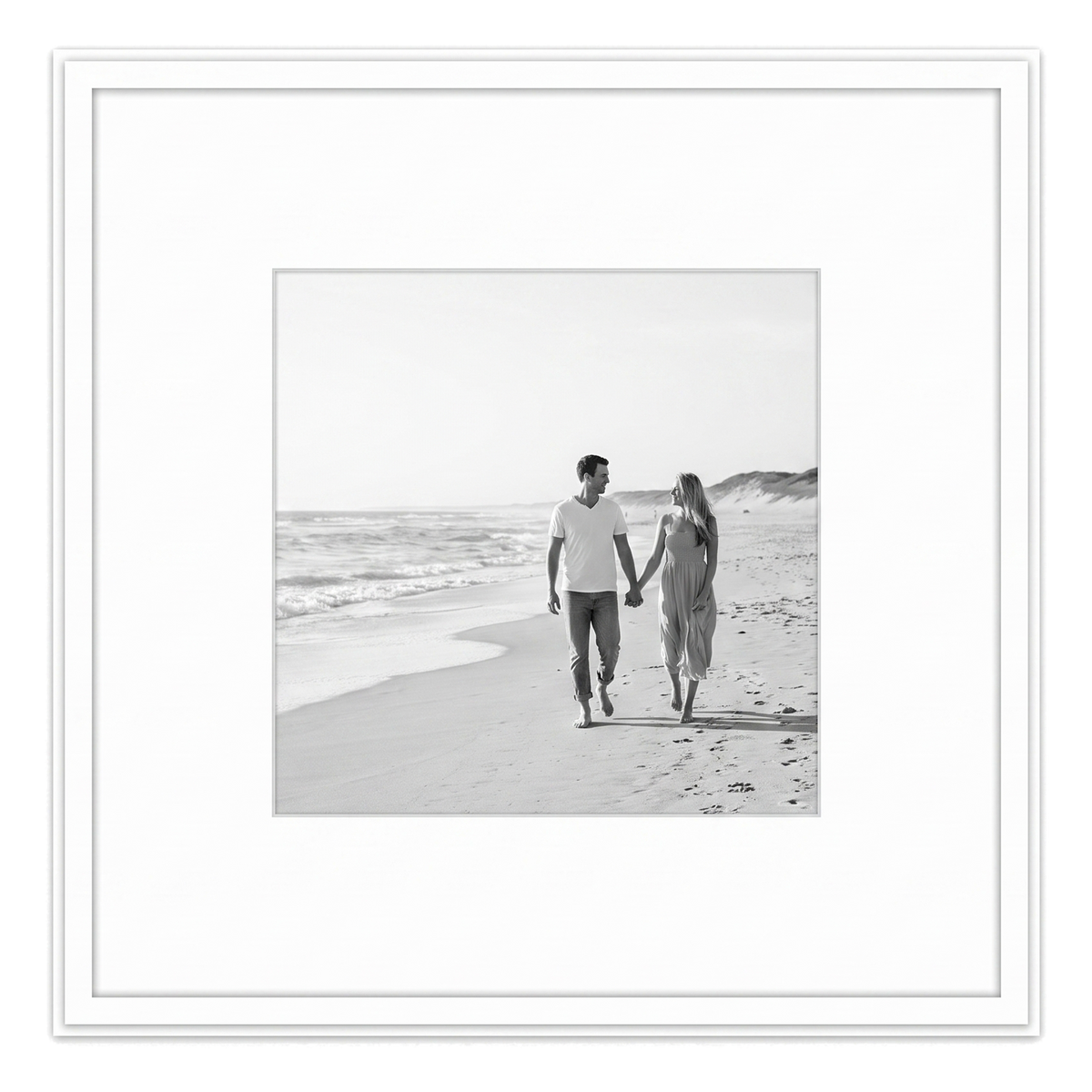 Streamline Matted Picture Frame