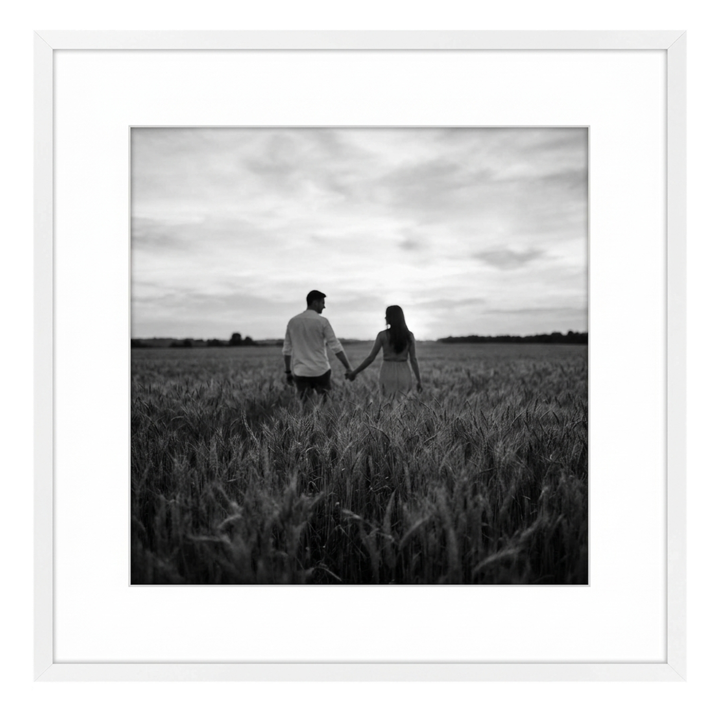 Streamline Matted Picture Frame