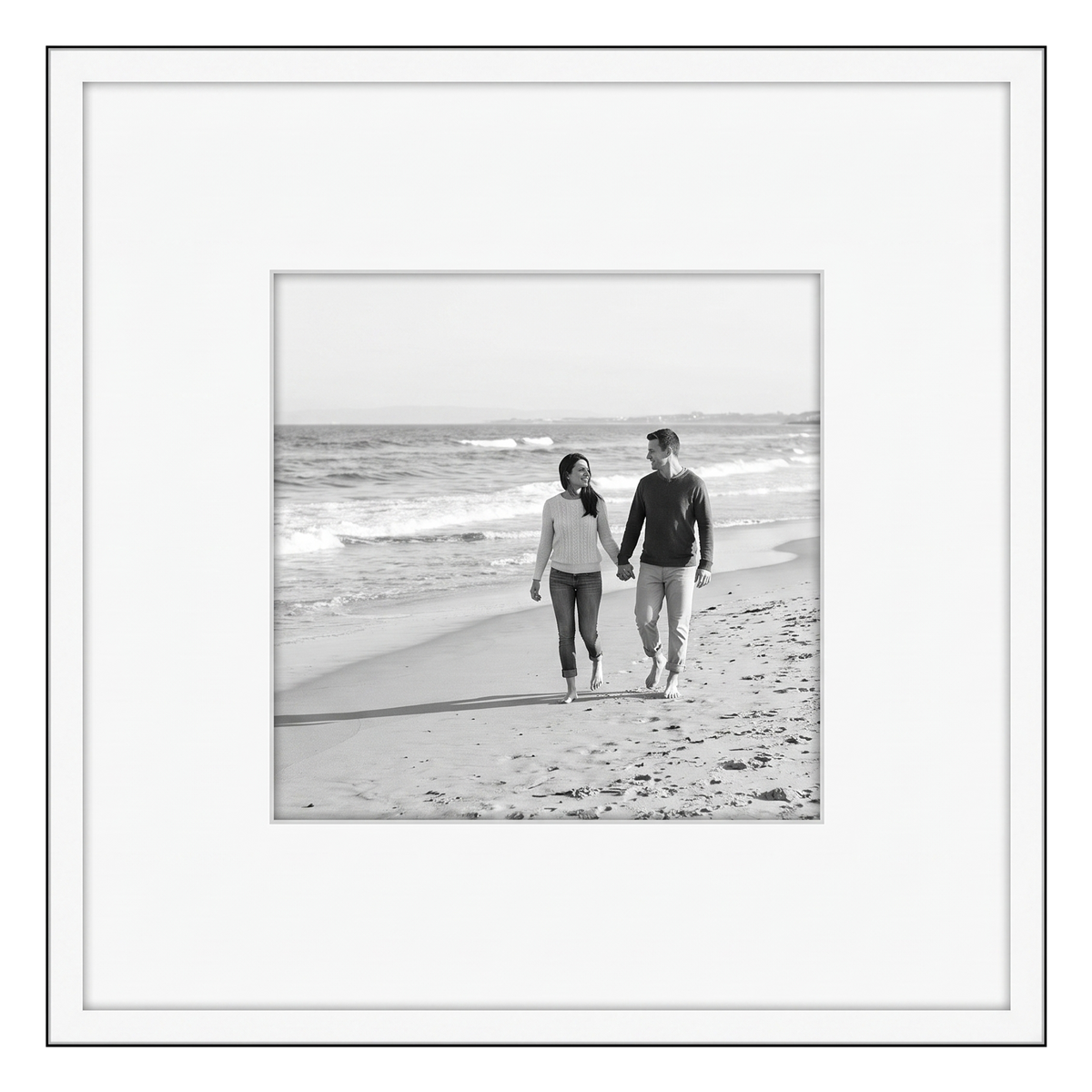 Streamline Matted Picture Frame