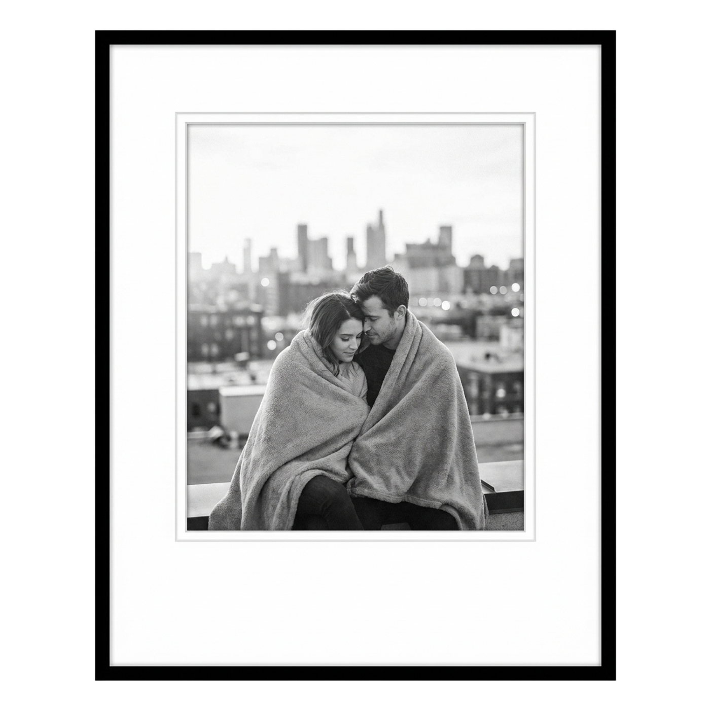 Streamline Matted Picture Frame