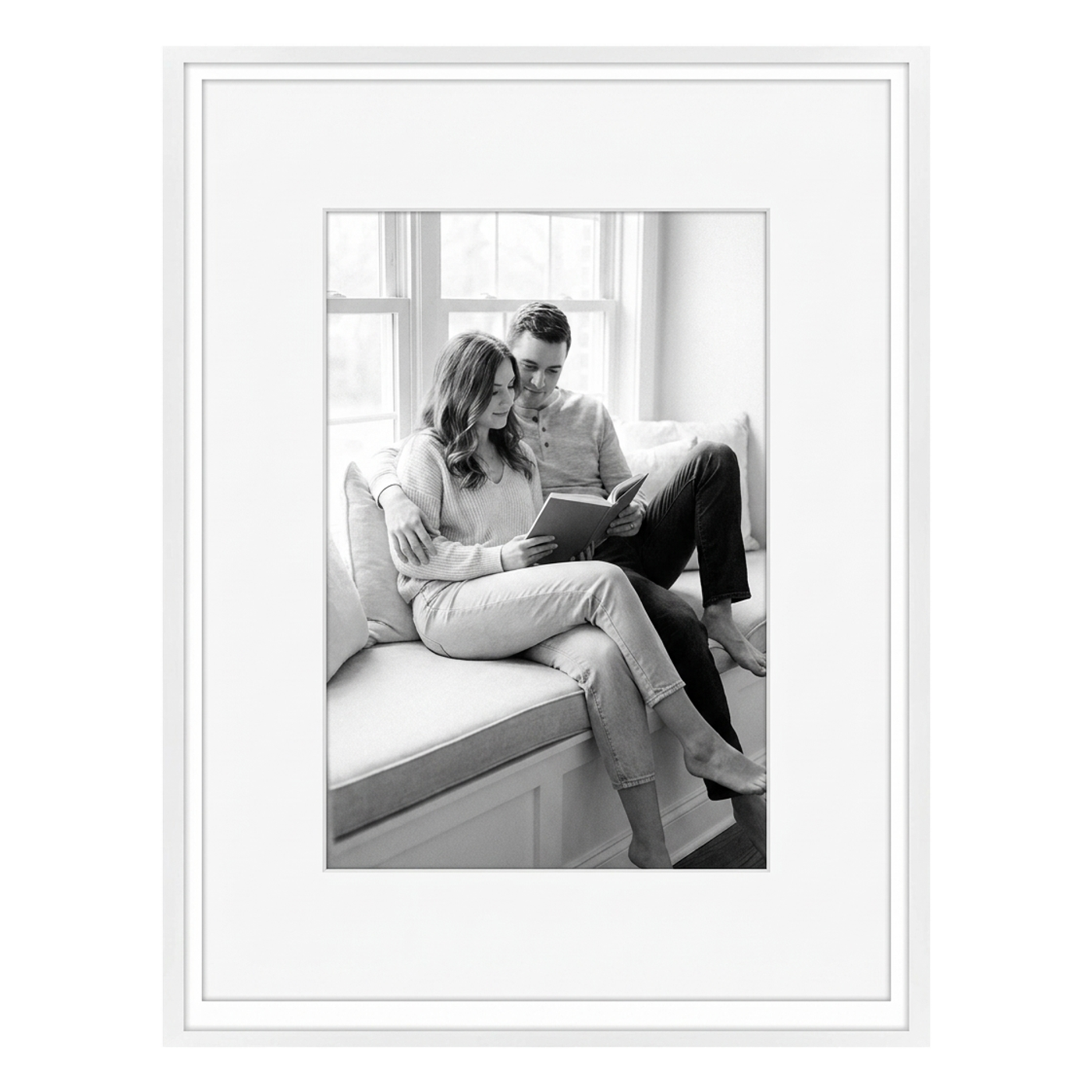Streamline Matted Picture Frame