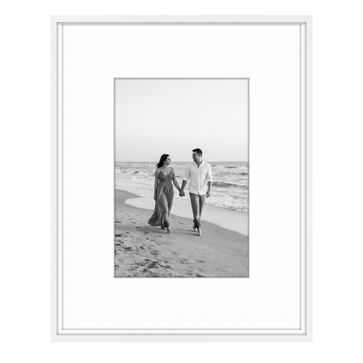 Streamline Matted Picture Frame