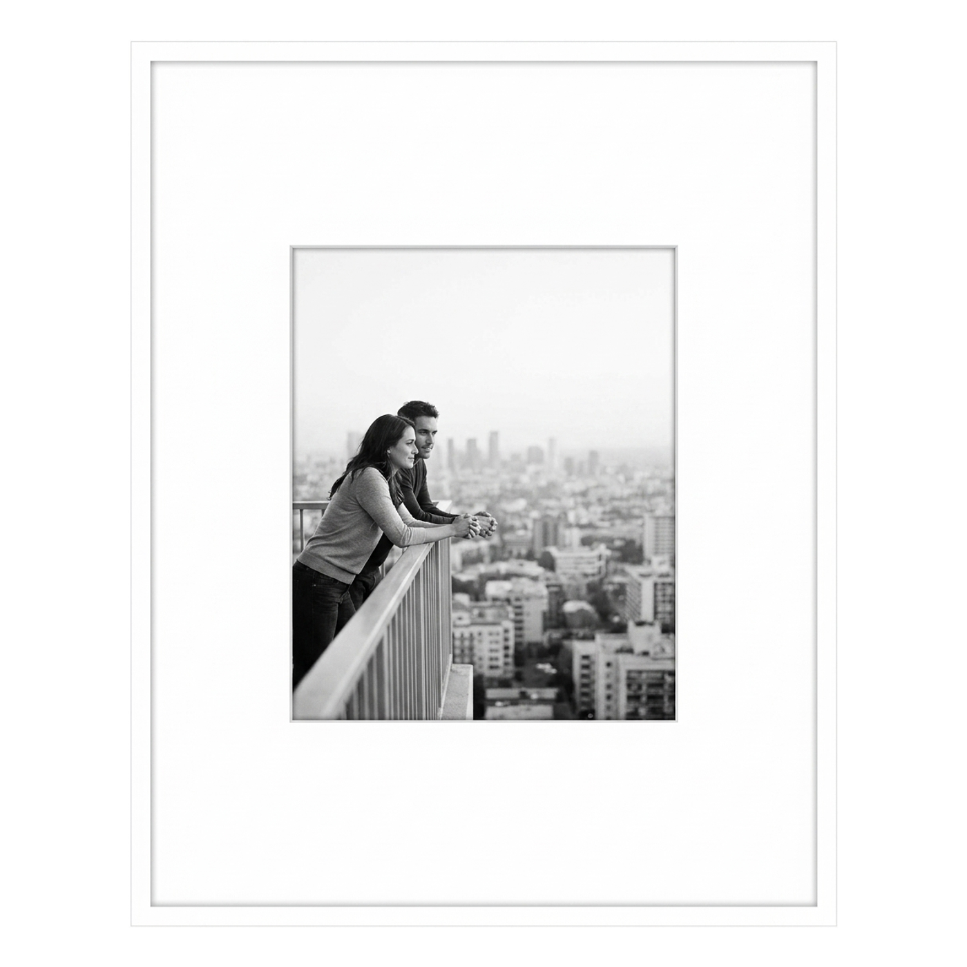 Streamline Matted Picture Frame